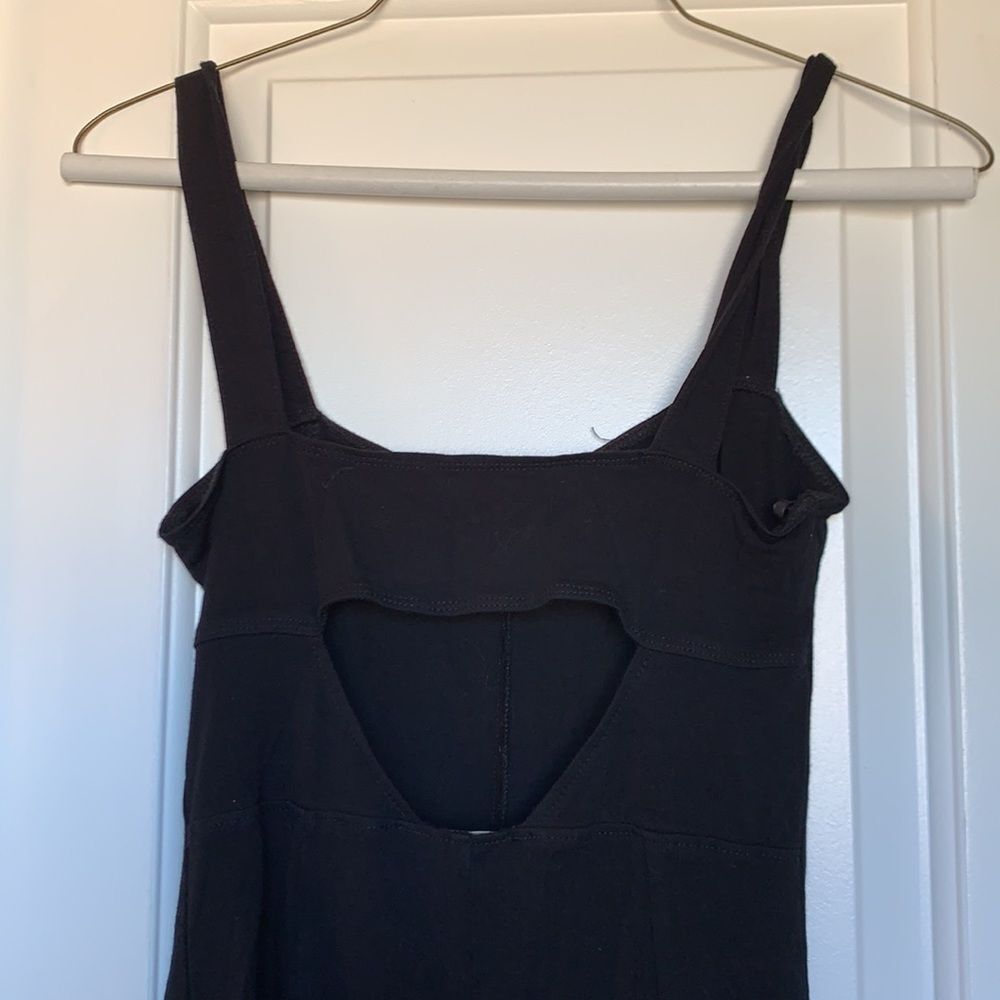 Forever 21 Black Cutout Knit Romper Size Small - Picture 9 of 11